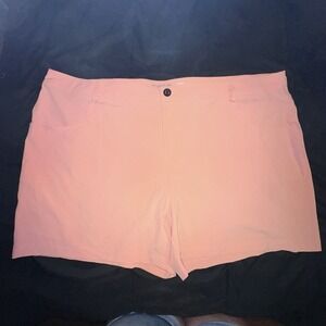 Reel Legends‎ Women's Breezeway Shorts Plus Size 2X Blooming Dahlia